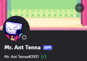 Screenshot of TV Time Tenna Discord bot profile
